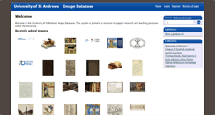 Desktop Screenshot of imagedatabase.st-andrews.ac.uk